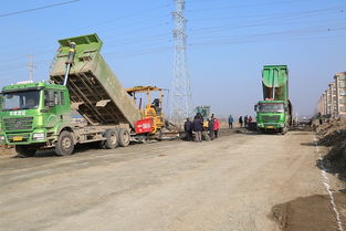 昌盛路北段建设工程水稳垫层铺设圆满完成